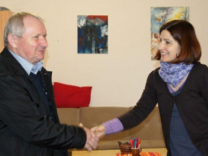 Služby Oblastní charity Jihlava navštívil náměstek primátora Vratislav Výborný