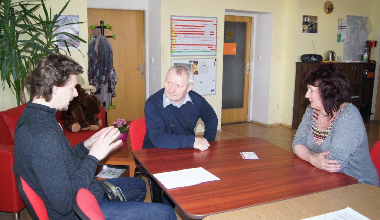 Služby Oblastní charity Jihlava navštívil náměstek primátora Vratislav Výborný