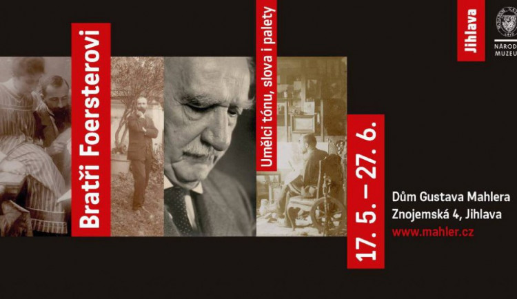 Jihlavská výstava představí výtvarná díla bratrů Foersterových. Doplní ji koncert a čtení z knihy