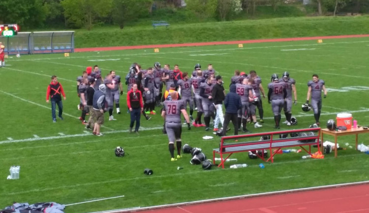 Vysočina Gladiators se letos poprvé představili doma, nad Hellboys vyhráli přesvědčivě 36:7