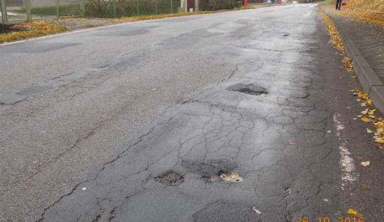 Modernizací projde úsek komunikace v ulici Čejovská