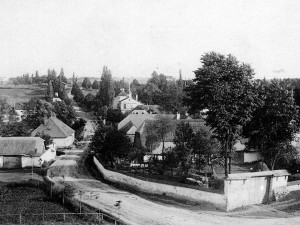 Pohled z dnešní humpolecké ulice