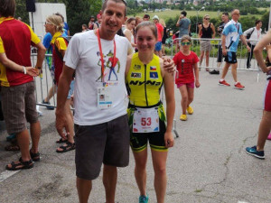 Triatlonisté Tomáš Kříž a Lenka Švecová vybojovali pódiová umístění na olympiádě dětí a mládeže