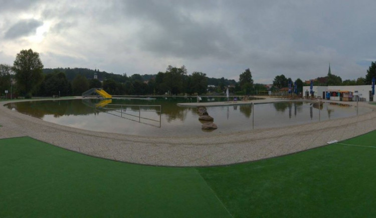 Biotop v Třešti na Jihlavsku