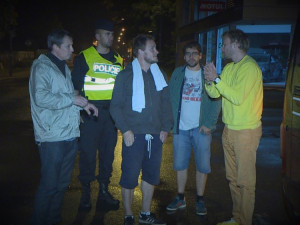 Dodávka kapely Wohnout se při cestě z Benátské! střetla s autobusem