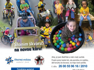 Kapela Walda Gang nově pomáhá Nadačnímu fondu Šťastná hvězda. Vybírají peníze pro nemocného Bedříška