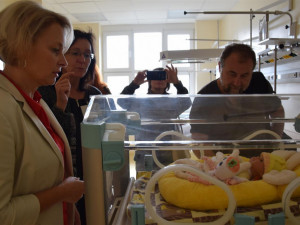 Brodská nemocnice zrekonstruovala porodní sály. Již brzy poslouží maminkám