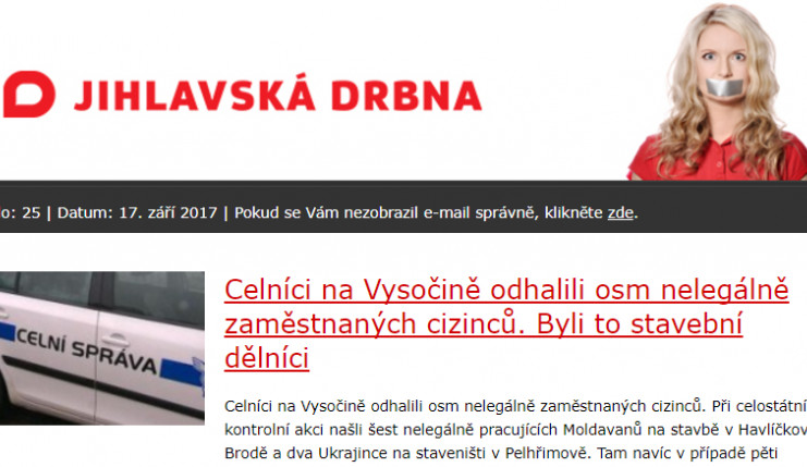 Jihlavská Drbna nově nabízí denní souhrn zpráv