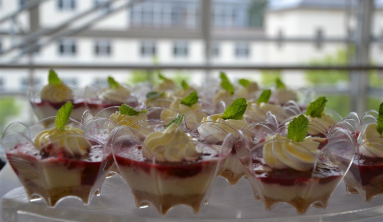 Ukázka práce studentů Gastroakademie Kraje Vysočina.