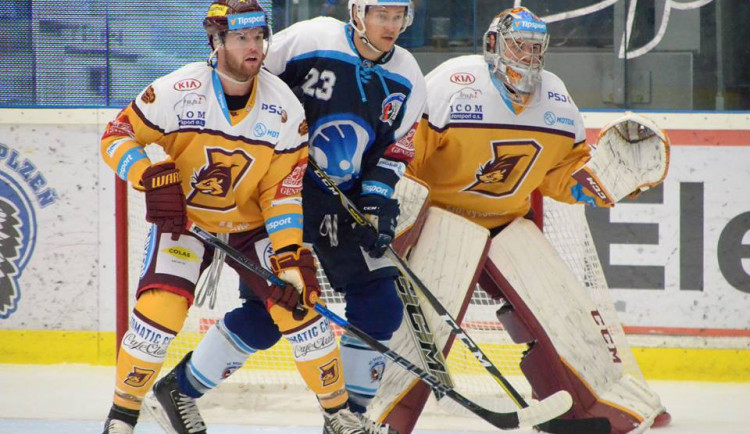 Bod z ledu vedoucího týmu. Jihlava prohrála v Plzni až po prodloužení