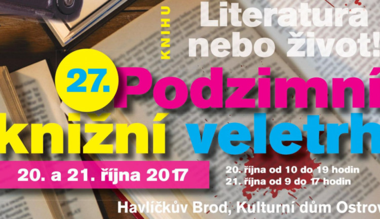 Na letošní ročník knižního veletrh do Havlíčkova Brodu míří rekordních 179 nakladatelů