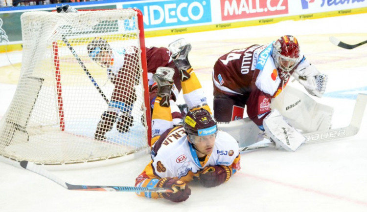 Pražská Sparta bude na jihlavském zimním stadionu usilovat o čtvrtou výhru v řadě