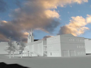 Vitríny jihlavského Prioru oživila výstava studentů. Ukazuje budoucnost centra města