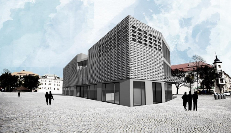 Vitríny jihlavského Prioru oživila výstava studentů. Ukazuje budoucnost centra města