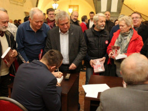 Křest knihy na jihlavské radnici