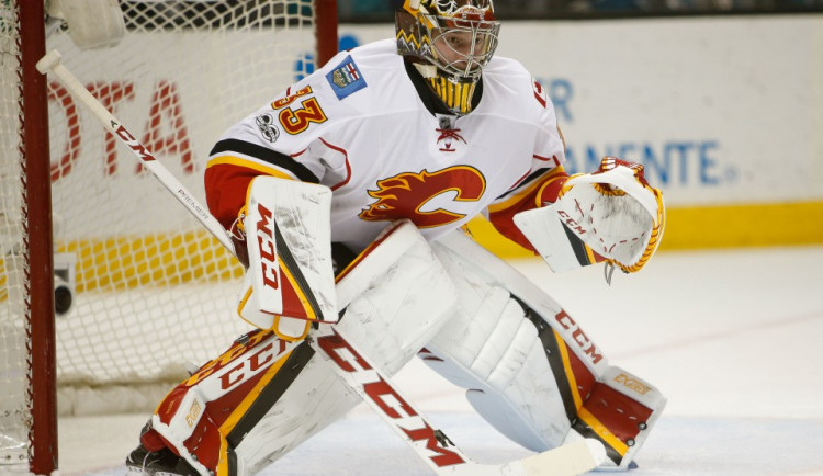 Jihlavský rodák David Rittich chytal v NHL poprvé od začátku, Calgary dovedl k výhře 3:2