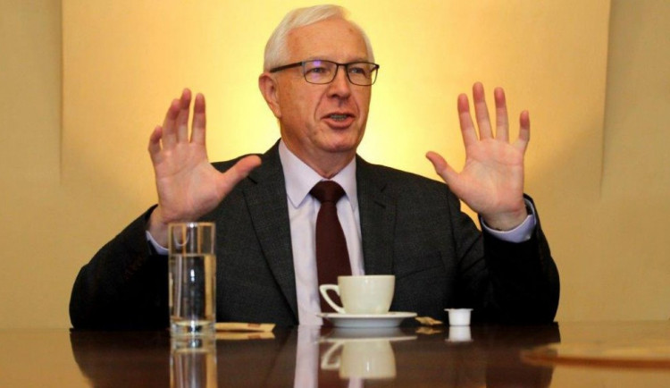 Jiří Drahoš v Jihlavě