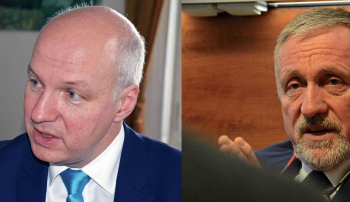 Pavel Fischer a Mirek Topolánek