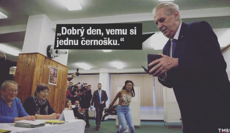 Zeman a aktivistka. To nejlepší z řádění internetových vtipálků
