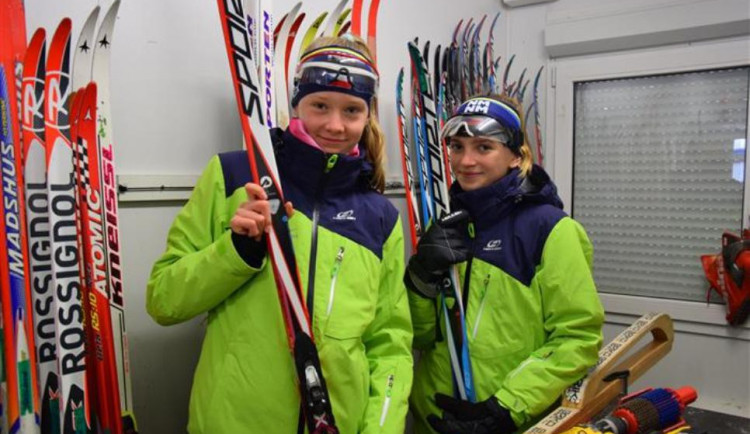 Patricie Srnská a Veronika Střešňáková 