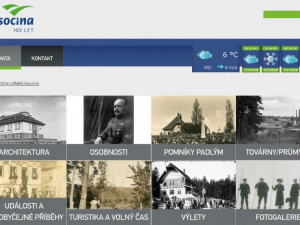 Nový web připomíná stoleté příběhy z kraje. Zmíní třeba návštěvu Masaryka na Vysočině
