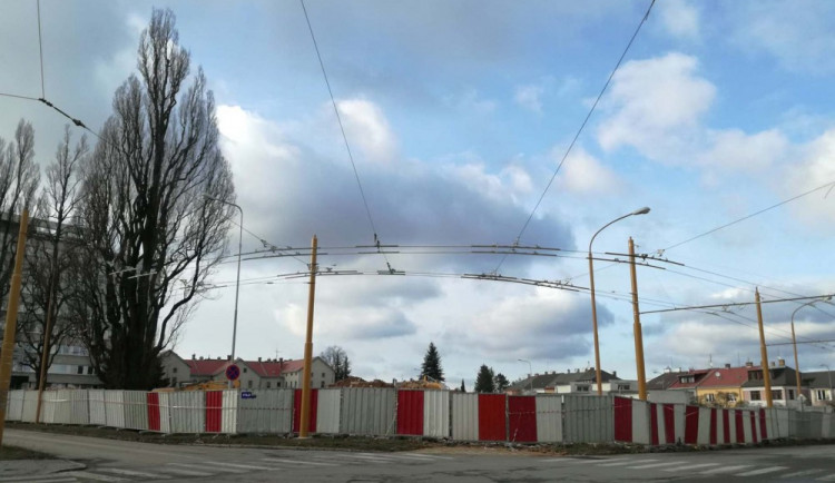 Fotografie areálu ze 4. února 2018