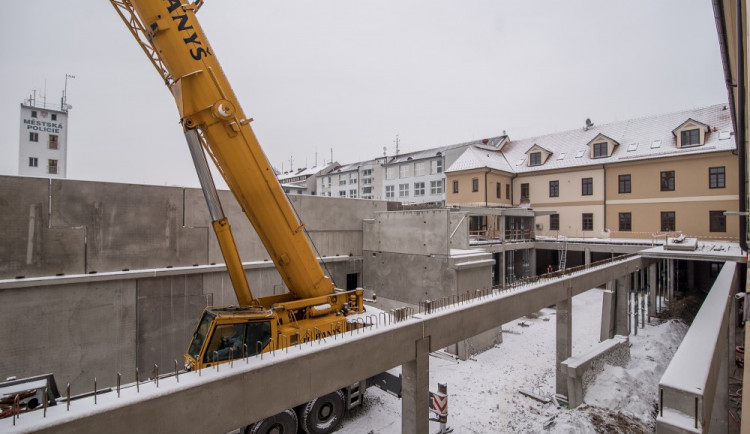 V komplexu Mariánská přibudou kromě parkoviště i nové byty a unikátní točna pro náklaďáky