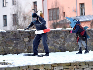 Klíče od města na odpoledne převzaly masky, Jihlavou prošel masopustní průvod