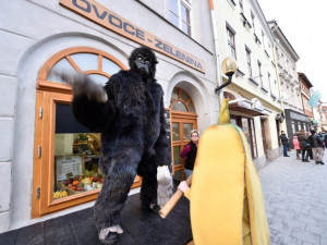 Klíče od města na odpoledne převzaly masky, Jihlavou prošel masopustní průvod