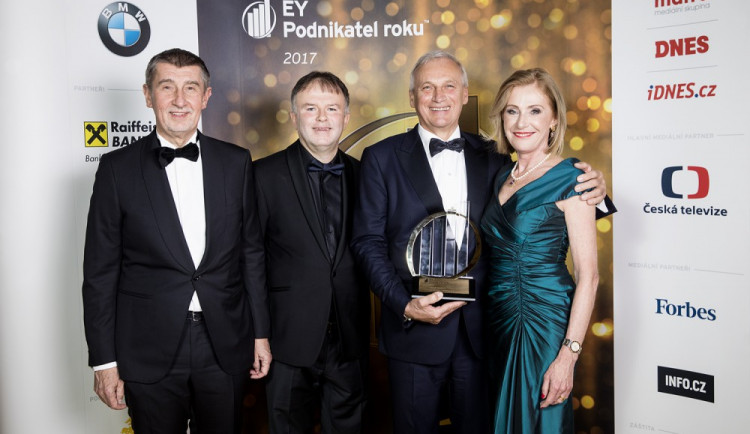 Podnikatelem roku 2017 se stal Lubomír Stoklásek, ředitel a majitel pelhřimovského Agrostroje 