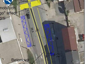U zastávek Chlumova vznikne přechod pro chodce, dočasně přibudou i jízdní pruhy pro MHD