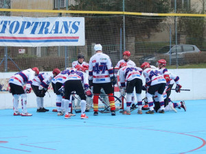 Hokejbalový svátek v Jihlavě. Oba mužské týmy mohou v sobotu postoupit do finále svých soutěží