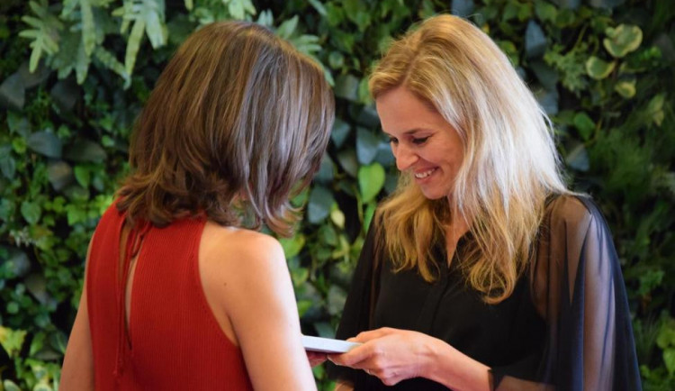 Světlana Witowská (vpravo)