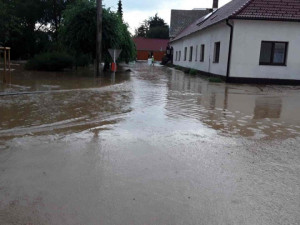 Páteční přívalové deště zasáhly nejvíce Brtnici, tamní občané byli evakuováni