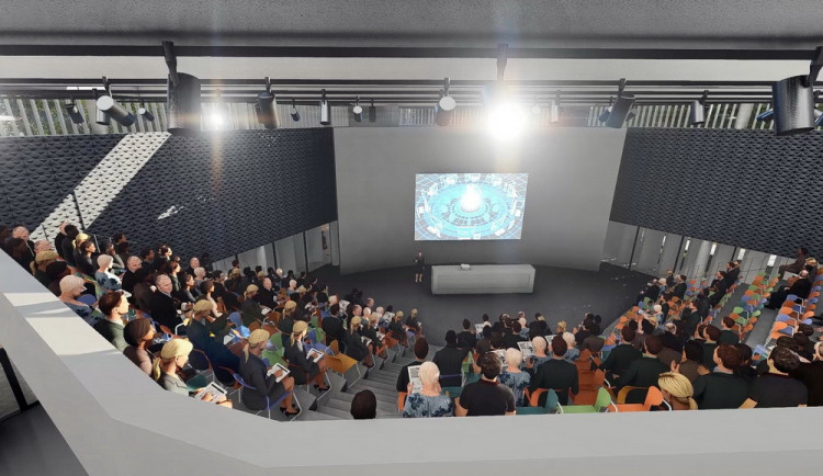 Budoucí podoba výukového centra (vizualizace)