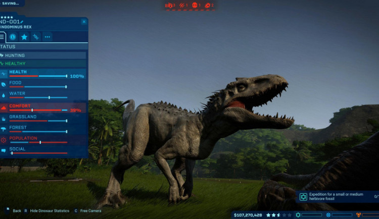 HRÁTKY S GEEKEM: Vaše obří ještěrky v Jurassic World Evolution