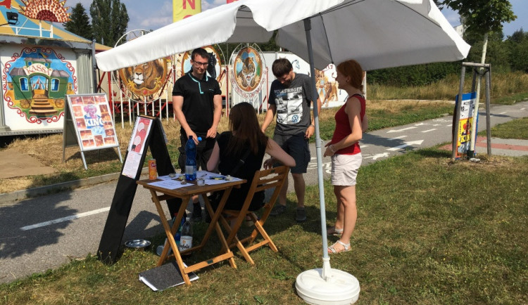Akci hodnotím velice kladně, říká organizátor jihlavského protestu proti cirkusům se zvířaty