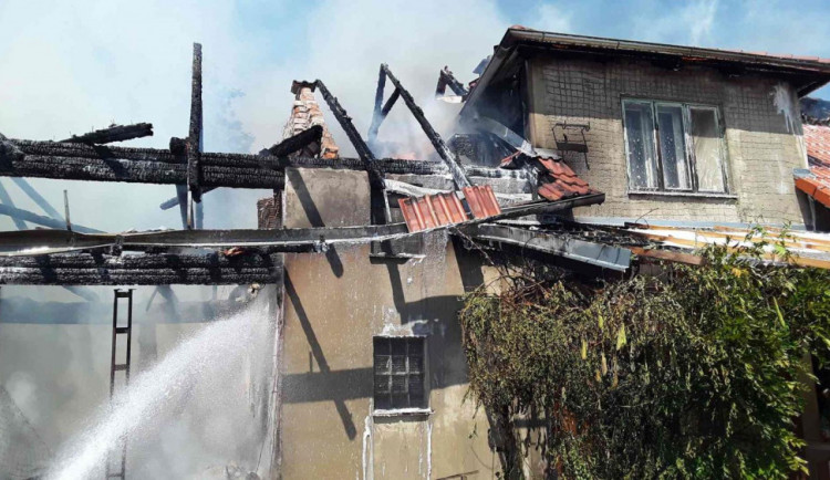 Požár v Popůvkách