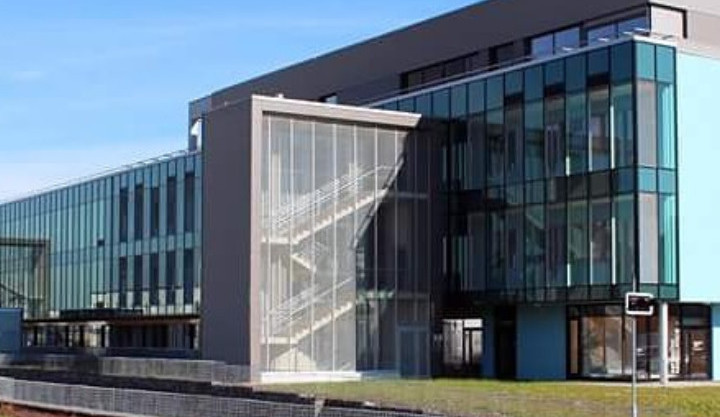 Jedna z dokončených staveb PSJ. Nemocnice Jihlava - pavilonu urgentní a intenzivní péče