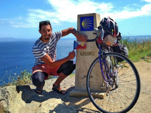 ROZHOVOR (1/2): Na kole z Jihlavy až do slavného Santiaga. Jan Mráz urazil více než 3 tisíce kilometrů