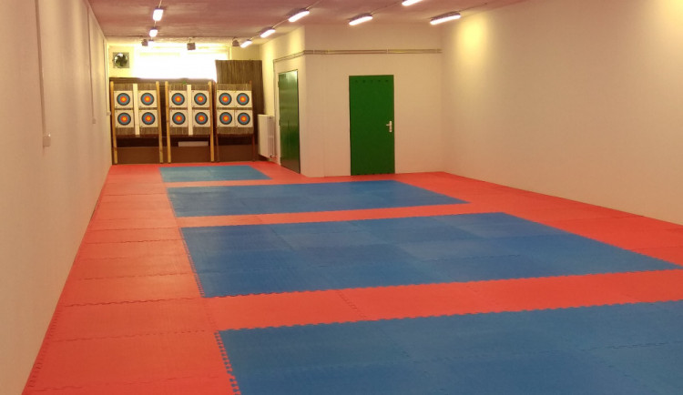 Nová tělocvična lukostřelby