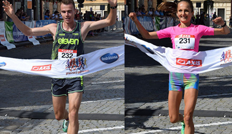 Jihlavský půlmaraton ovládl Jiří Šacl, mezi ženami byla nejrychlejší Lucie Maršánová