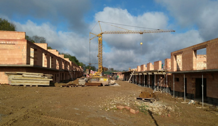 Výstavba rodinných domů v lokalitě zvané Borovinka