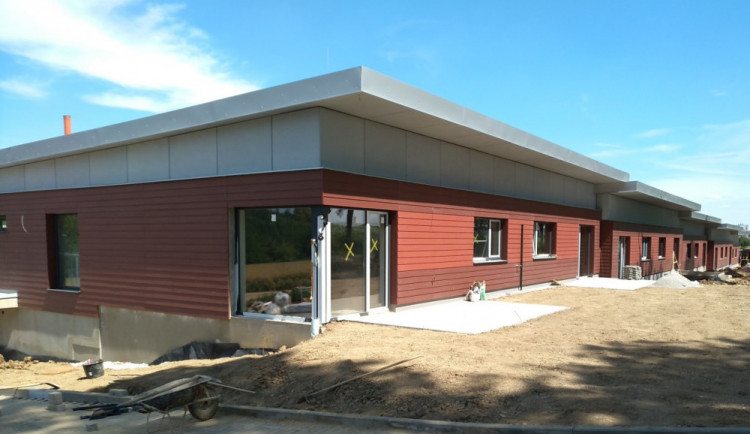 Výstavba domů v lokalitě Borovinka