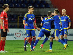 Vysočina porazila Chrudim 2:0 a po třetí výhře v řadě zůstává v čele druhé ligy