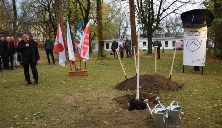 V Jihlavě vyrostla Lípa republiky. Zasadila ji i Masarykova pravnučka