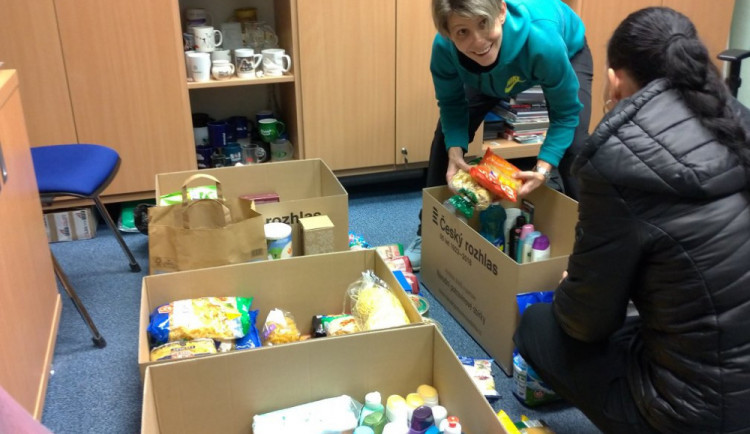 Národní potravinová sbírka: V Jihlavě se vybralo dvakrát více než vloni. Nejvíce bylo těstovin