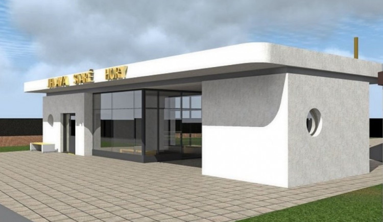 Vizualizace - podoba terminálu Na Dolech