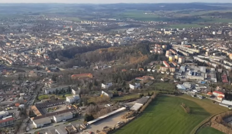 Dvanáctiminutový let nad Jihlavou