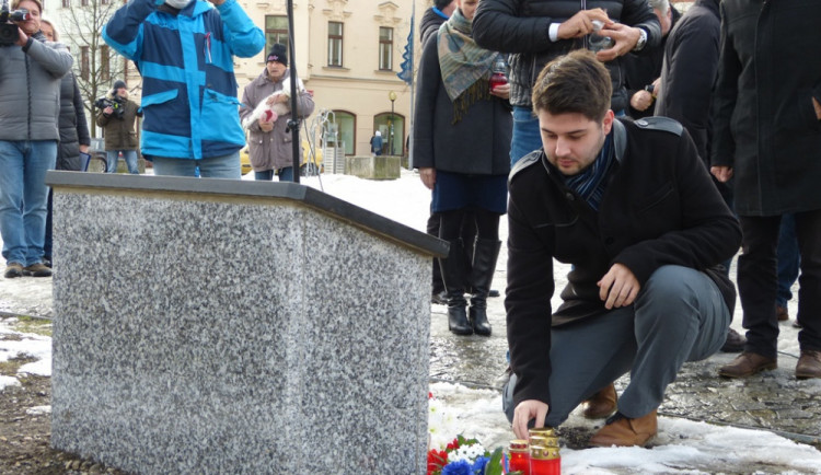 Jihlava slavnostní pietou zavzpomínala na úmrtí Jana Palacha